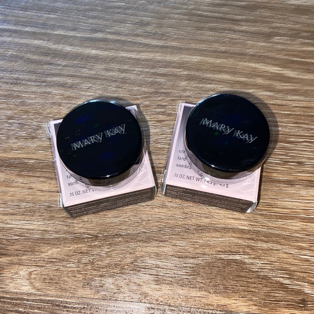 Mary Kay SET of 2 cream eye color :Glacier Gray NIB